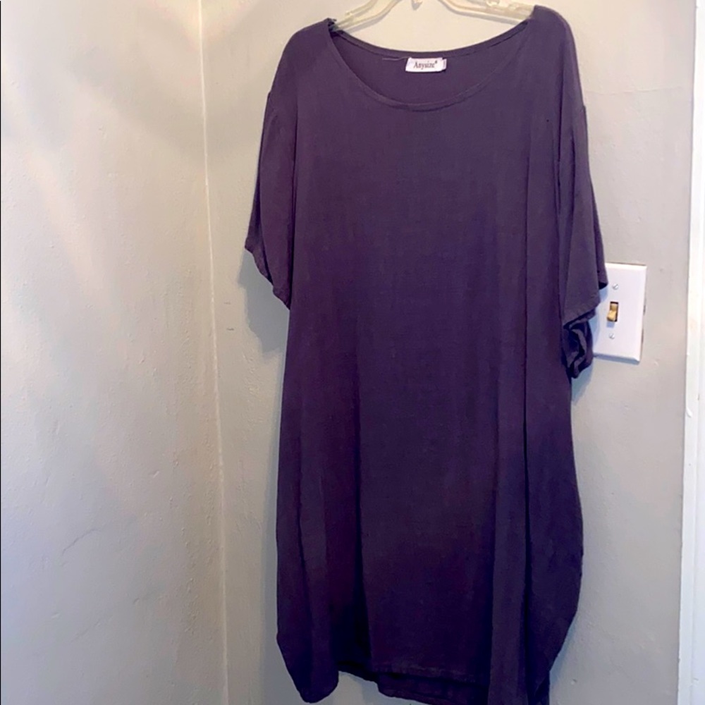 Pastel Blue Canvas Dress